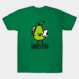Shakes-Pear, Shakespeare funny pear pun cartoon T-Shirt